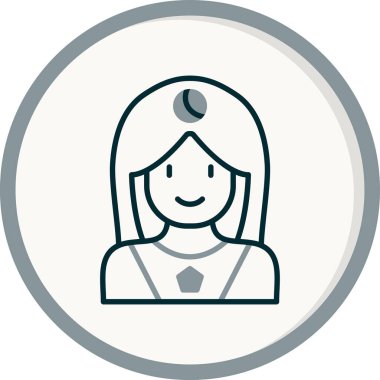 Süper kahraman ağ simgesi, vektör illüstrasyonu