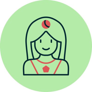 Süper kahraman ağ simgesi, vektör illüstrasyonu