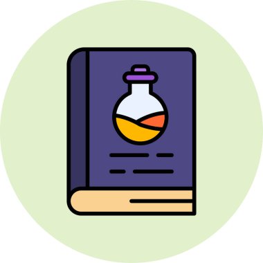 Günlük Kitabı simgesi düz biçimli 