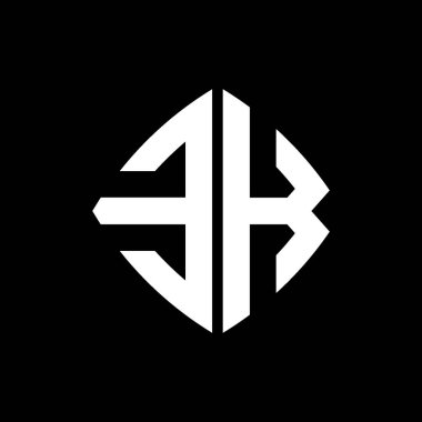 EK Logo ilk monogramı geometrik modern dikdörtgen yuvarlak stil tasarımı izole arkaplan, minimalist geometrik biçim logosu.