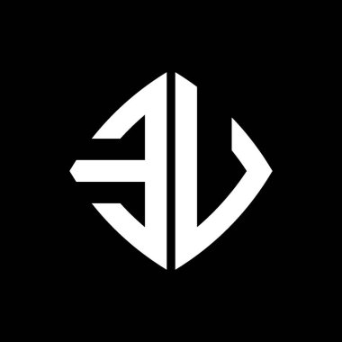 EV Logo ilk monogramı geometrik modern dikdörtgen yuvarlak stil tasarımı izole arkaplan, minimalist geometrik şekil logosu.