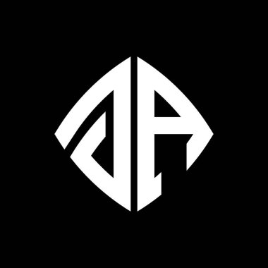 GA Logo ilk monogramı geometrik modern dikdörtgen yuvarlak stil tasarımı izole arkaplan, minimalist geometrik şekil logosu.