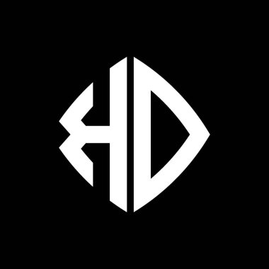 KD Logo ilk monogramı geometrik modern dikdörtgen yuvarlak stil tasarımı izole arkaplan, minimalist geometrik biçim logosu.