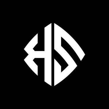 KS Logosu geometrik modern dikdörtgen yuvarlak stil tasarımlı ilk monogram izole arkaplan, minimalist geometrik biçim logosu.