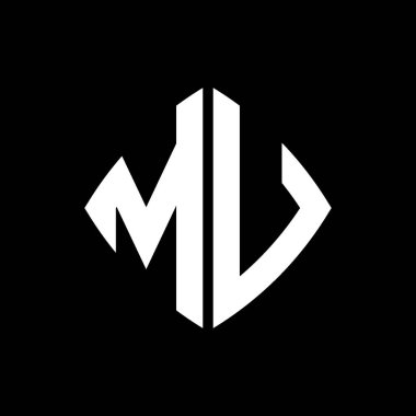 MV Logo ilk monogramı geometrik modern dikdörtgen yuvarlak stil tasarımı izole arkaplan, minimalist geometrik şekil logosu.