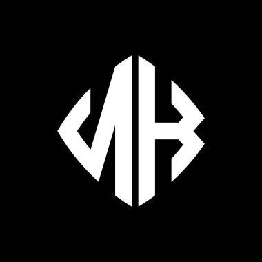 NK Logo ilk monogramı geometrik modern dikdörtgen yuvarlak stil tasarımlı izole arkaplan, minimalist geometrik şekil logosu.