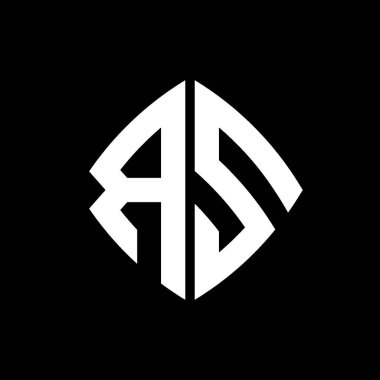 SC Logosu geometrik modern dikdörtgen yuvarlak stil tasarımlı ilk monogram izole arkaplan, minimalist geometrik şekil logosu.