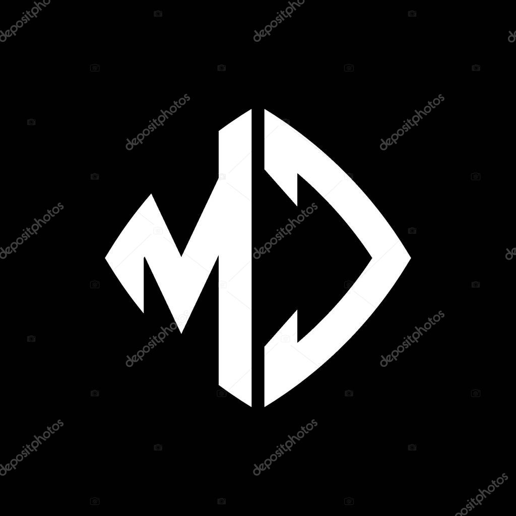 MC Logo initial monogram with geometric modern rectangle rounded style design in isolated background, minimalist geometric shape style logo.