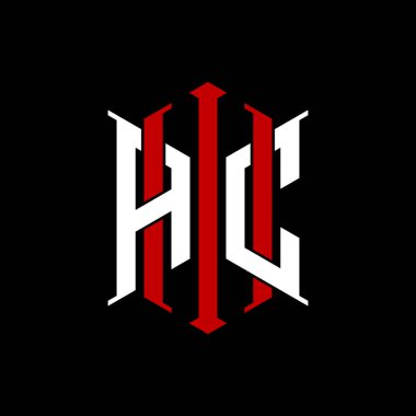 İzole arkaplanda geometrik modern dikdörtgen stil tasarımlı ilk monogram, minimalist geometrik şekil logosu.