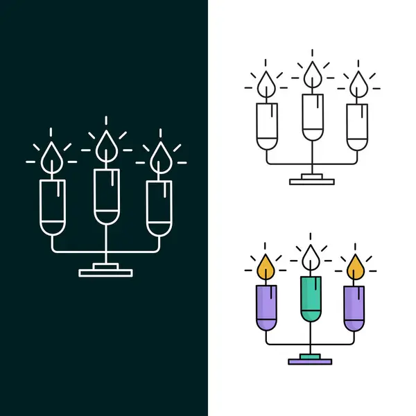 100,000 Candélabre de noël Vector Images | Depositphotos