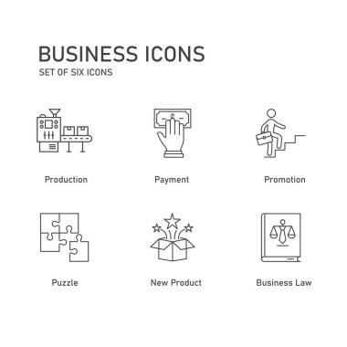 Finansal Teknoloji Vektör Simgesi Ayarlandı