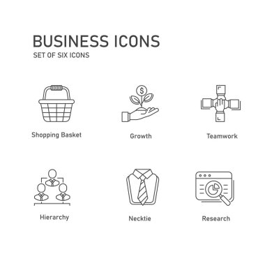 İş Ahlakı Vektörü Simgesi Paketi