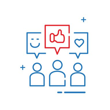 Kullanıcı Deneyimi Kullanıcı merkezli Vektör Simgesi Tasarımı Geliştiriliyor