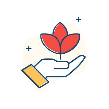 Sürdürülebilirlik Vektörü Simgesi Tasarımına odaklanmak çevreye yönelik uygulamaları ve girişimleri en aza indirgemek, sosyal sorumluluğu desteklemek ve uzun vadeli sürdürülebilirliği sağlamak