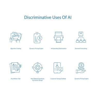 Yapay Zeka Kullanımları, Yapay Zeka Etiği, Adil Yapay Zeka Uygulamaları, Vektör Simgesi Ayarları