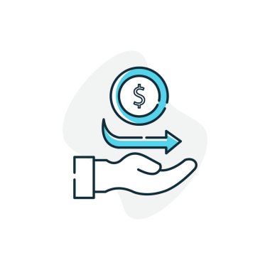 Dinamik Fiyatlandırma Motoru, Gerçek zamanlı Fiyat Yönetimi Vektör Simgesi Tasarımı