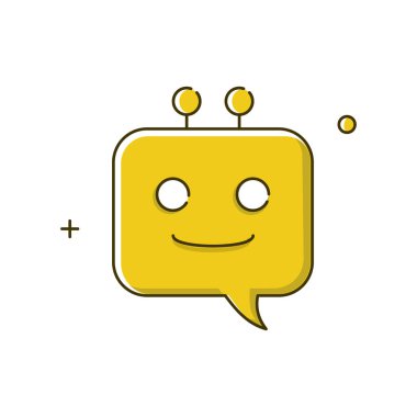 AI Chatbot Virtual Assistants Chatbot Technology Virtual Agents Vector Icon Design