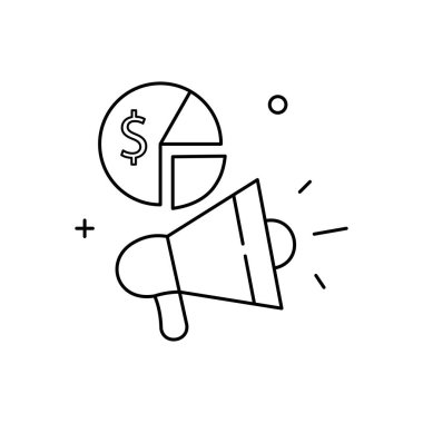 Ad Budget Maximization Optimized Ad Budget Management Vector Illustration Icon Design