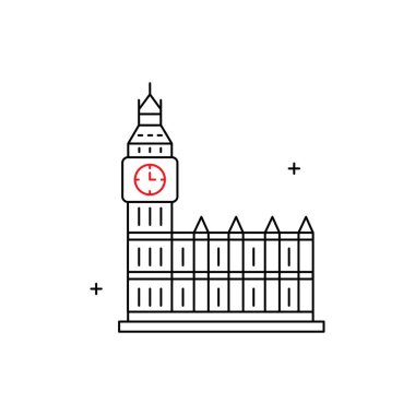 Big Ben, Londra Şehir Simgesi, Saat Kulesi, İngiliz Anıtı, Westminster Saati, Tarihi Tarihi Tarihi Tarihi Yer İmgesi Simgesi Simgesi Simgesi Tasarımı