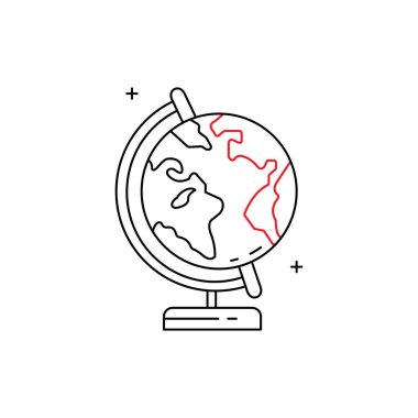 Globe, World, Earth, Global, International, Geography, Globe Icon, Planet, Continents, Atla