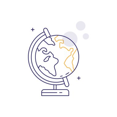 Globe, World, Earth, Global, International, Geography, Globe Icon, Planet, Continents, Atla