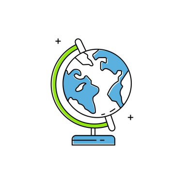 Globe, World, Earth, Global, International, Geography, Globe Icon, Planet, Continents, Atla