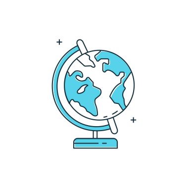 Globe, World, Earth, Global, International, Geography, Globe Icon, Planet, Continents, Atla