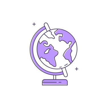 Globe, World, Earth, Global, International, Geography, Globe Icon, Planet, Continents, Atla