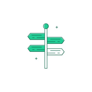 Yönetmen Posta Vektörü Simgesi Tasarımı