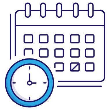 Kritik Proje Bitiş Tarihi Hatırlatma Simgesi, zamana duyarlı, alarm, acil, görev, zaman, takvim, öncelik, önemli, zamanlayıcı