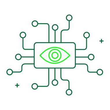 Derin Öğrenme ve Bilgisayar Görme Vektörü Simge Tasarımı, makine eğitimi, yapay görüş, resim işleme, yapay zeka