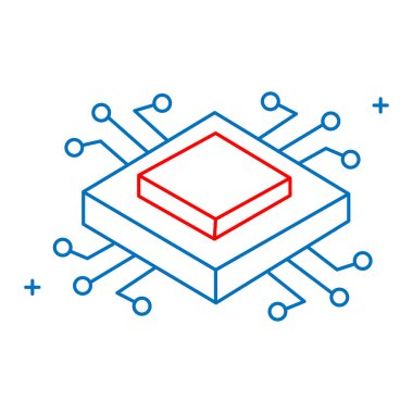 Güç ve İşlemci Simgesi Tasarımı, İşlemci, Bilgisayar donanımı, Merkezi İşlem Birimi, Mikroçip