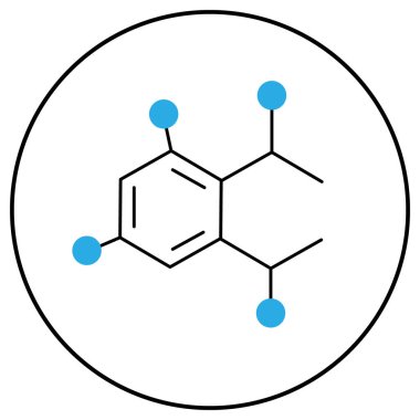 Phthalates Vektör Simgesi Tasarımı için Çevre dostu Moleküler Formül