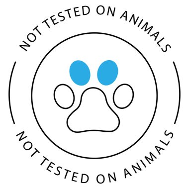 Doğal Vegan Zulmsüz Hayvan Vektörü Simgesi Tasarımı