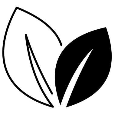 Sağlıklı Çevre Santrali Yeşil Vektör Simgesi Tasarımı