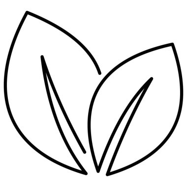 Yeşil Çevre Vejetaryen Gıda Vektörü Simgesi Tasarımı