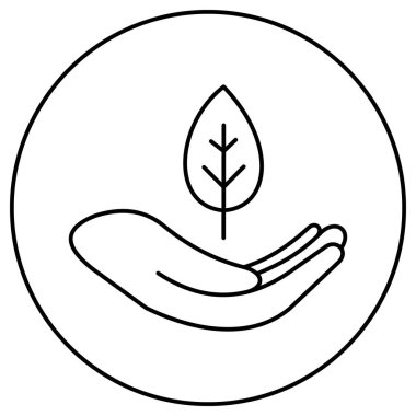 Doğal Eko SLS 'siz Yapraksız Vector Simgesi Tasarımı