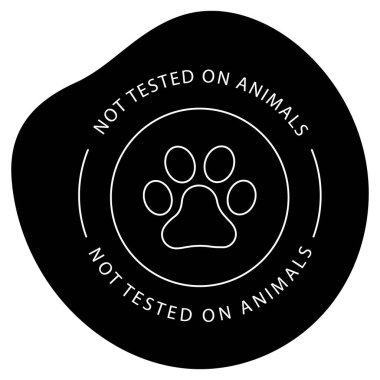 Eko Vegan Hayvan Güvenliği Vektör Simgesi Tasarımı
