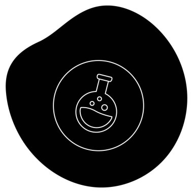 Fosfat Bileşimi için Kimyasal Vektör Simgesi Tasarımı 