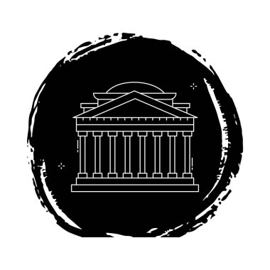 Pantheon Roma Ünlü Tarihi Simge Tasarımı
