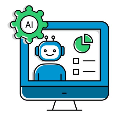 Canlı Webinar Çevrimiçi Sunum Vektörü Simgesi Tasarımı