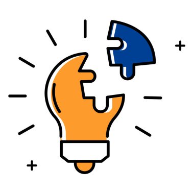 İş Stratejisi Sorun Çözme Vektörü Simgesi Tasarımı