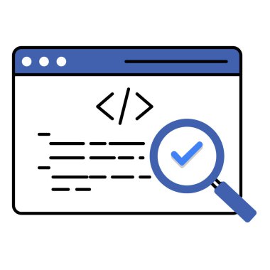 SEO Denetim Vektörü Simgesi Teknik Web Sitesi Denetimleri, SEO Düzeltmeleri ve Arama İyimserleştirme Geliştirmeleri