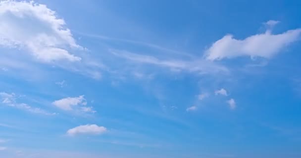 구름놀라운 여름푸른 시간제한 자연좋은 — 비디오