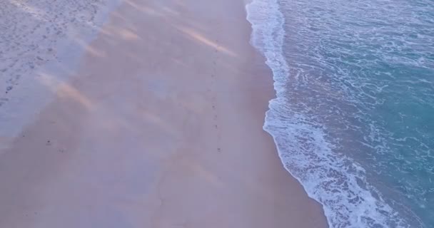 Beautiful Sea Summer Season Footage Drone Camera Amazing Sea Ocean — Video Stock