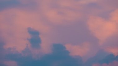 Epic colorful clouds tropical clouds at sunset or sunrise Amazing light dramatic clouds