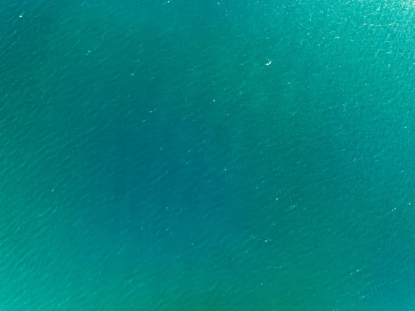 Linda Paisagem Verão Mar Ondas Superfície Água Mar Vista Superior — Fotografia de Stock