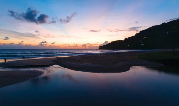 Закат Неба Природа Красивая Закат Света Восход Солнца Красочные Облака — стоковое фото