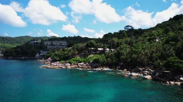 Piękny Widok Morze Natury Wyspie Phuket Tajlandia Concept Wakacje Wakacje — Wideo stockowe
