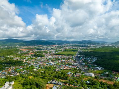 Yaz mevsiminde güzel deniz manzarası deniz manzarası, Phuket Adası Tayland